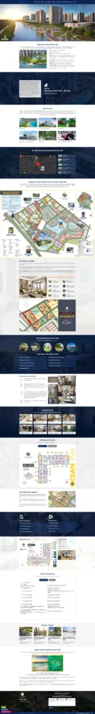 Mẫu Website Bất động sản 14